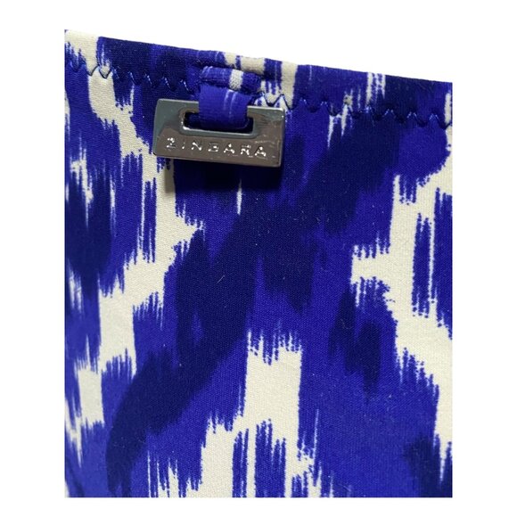 Zingara Swimwear 6 Bottom Blue White Lycra - Picture 5 of 13